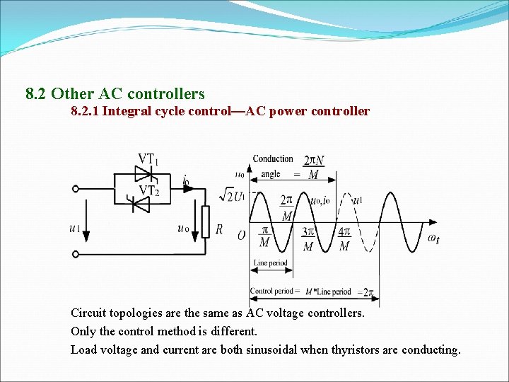 8. 2 Other AC controllers 8. 2. 1 Integral cycle control—AC power controller Circuit