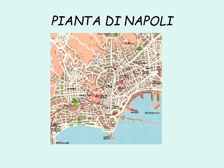 PIANTA DI NAPOLI 