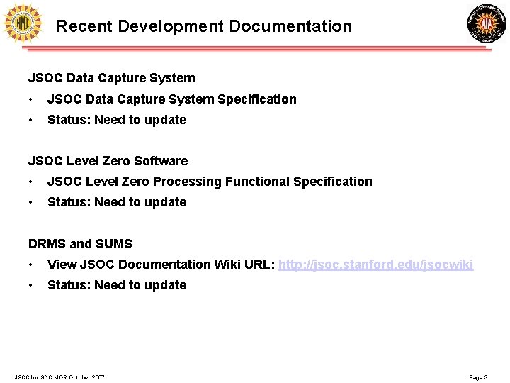 CARL 4 General System Support C Documentation i