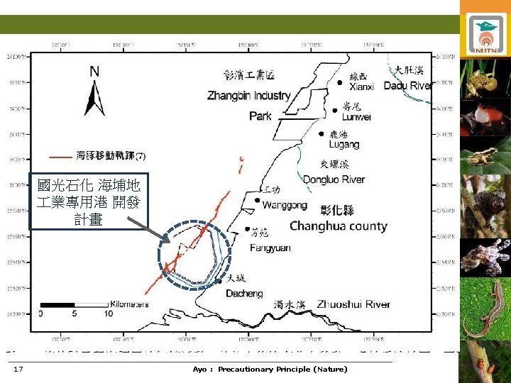 國光石化 海埔地 業專用港 開發 計畫 17 Ayo : Precautionary Principle (Nature) 