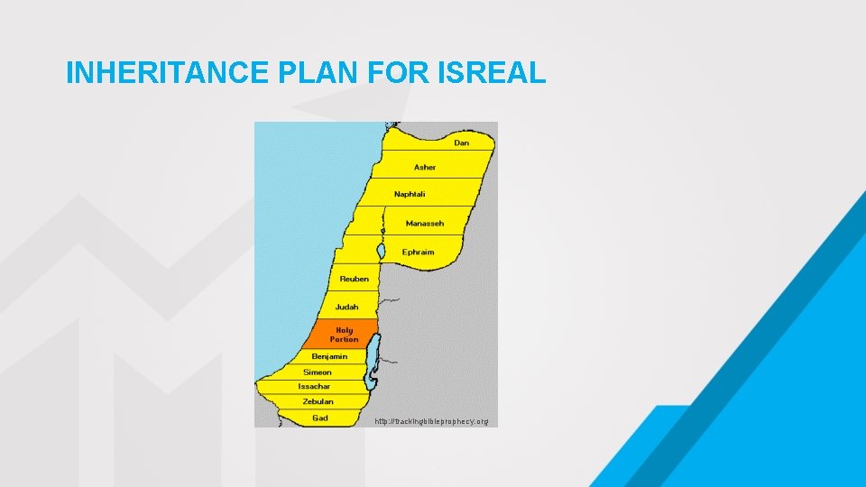 INHERITANCE PLAN FOR ISREAL http: //trackingbibleprophecy. org . 