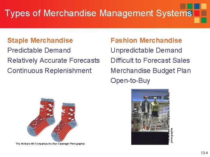 Types of Merchandise Management Systems The Mc. Graw-Hill Companies Inc. /Ken Cavanagh Photographer Fashion
