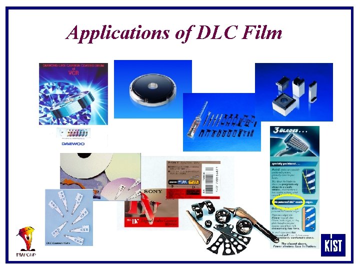 Applications of DLC Film 