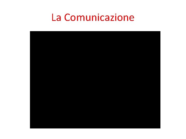 La Comunicazione 