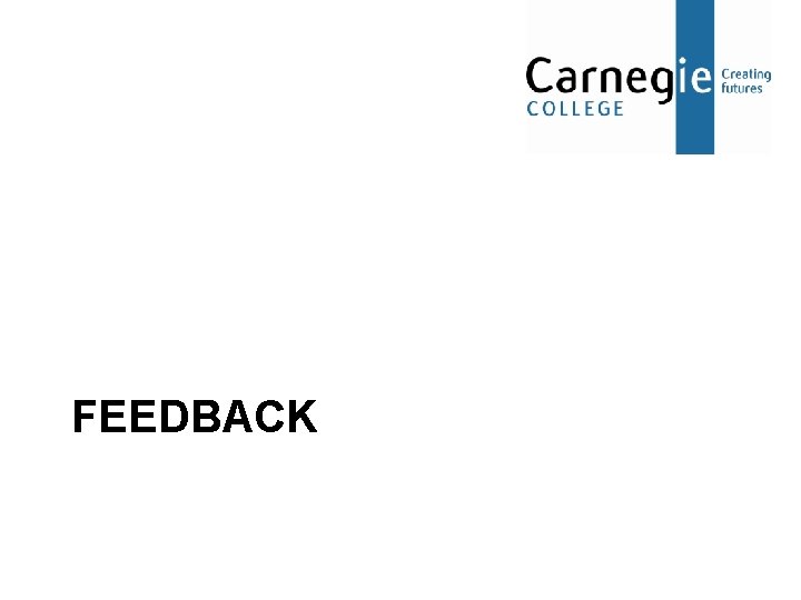 FEEDBACK 