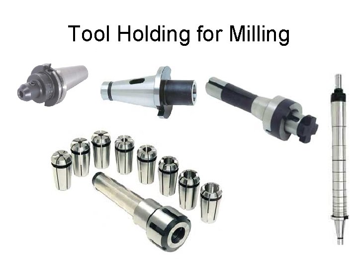 Tool Holding for Milling 