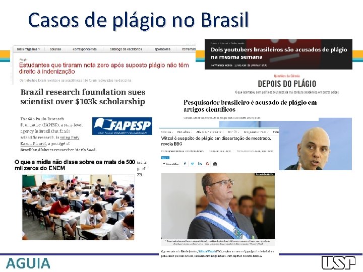 Casos de plágio no Brasil 