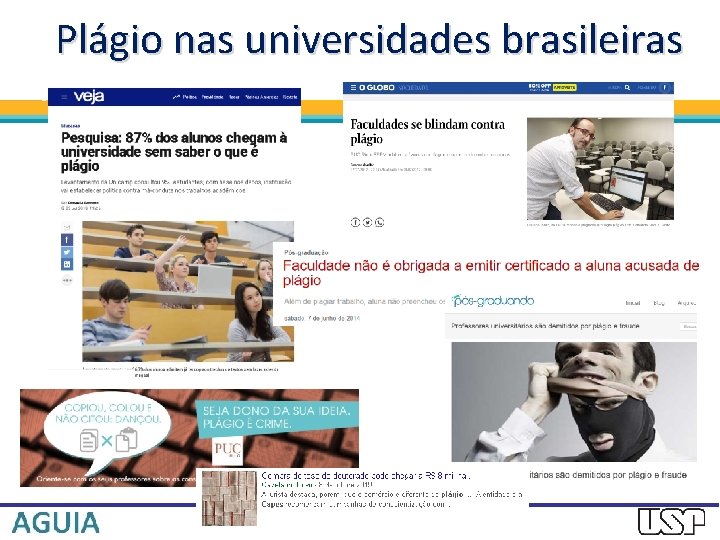 Plágio nas universidades brasileiras 