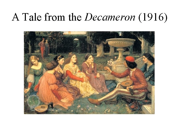 A Tale from the Decameron (1916) 