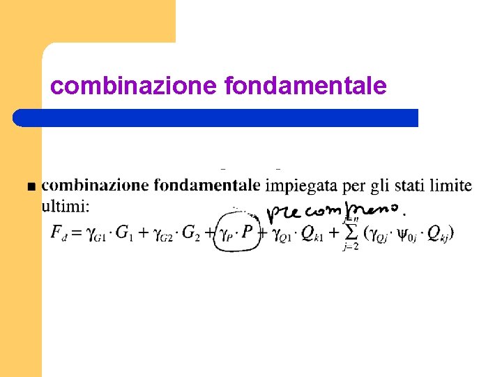 combinazione fondamentale 