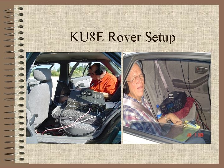 KU 8 E Rover Setup 
