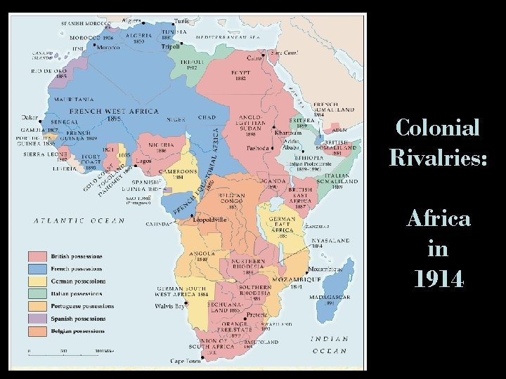 Colonial Rivalries: Africa in 1914 