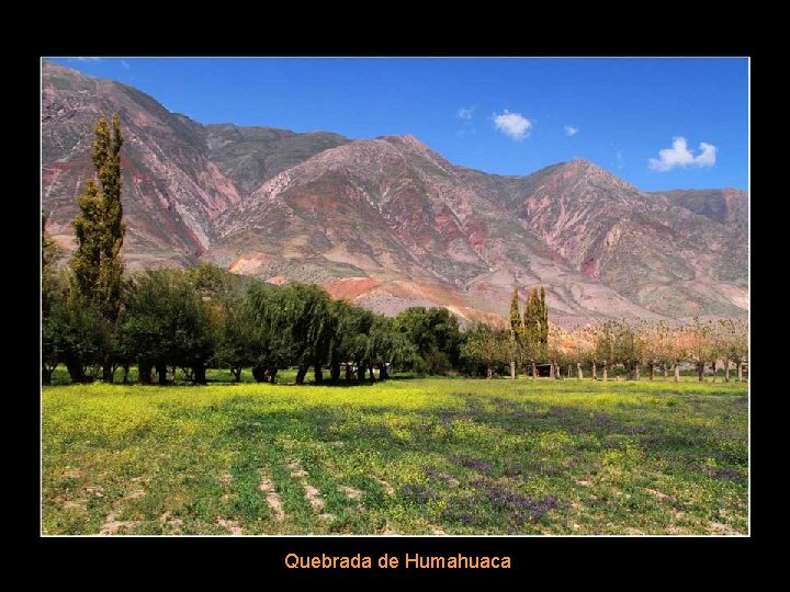 Quebrada de Humahuaca 