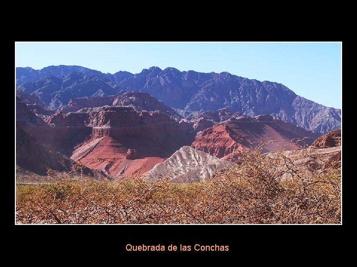 Quebrada de las Conchas 