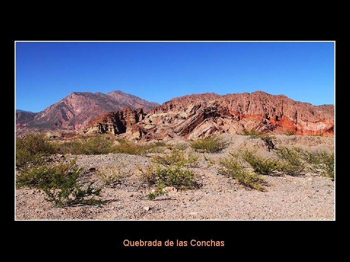 Quebrada de las Conchas 