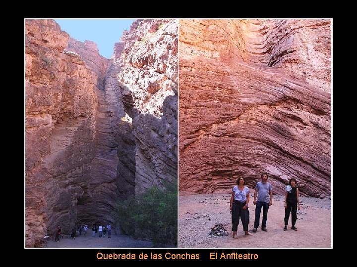 Quebrada de las Conchas El Anfiteatro 