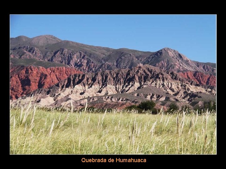 Quebrada de Humahuaca 