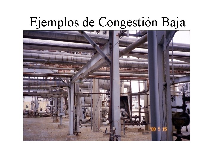 Ejemplos de Congestión Baja 