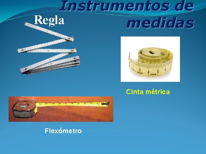 Instrumentos de Regla medidas Cinta métrica Flexómetro 