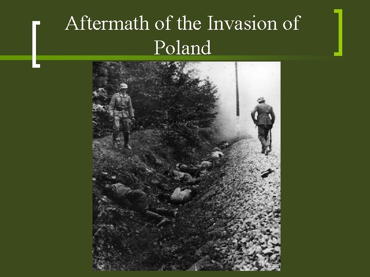 Aftermath of the Invasion of Poland 