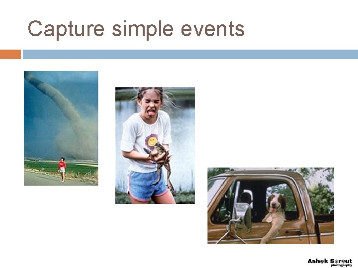 Capture simple events 