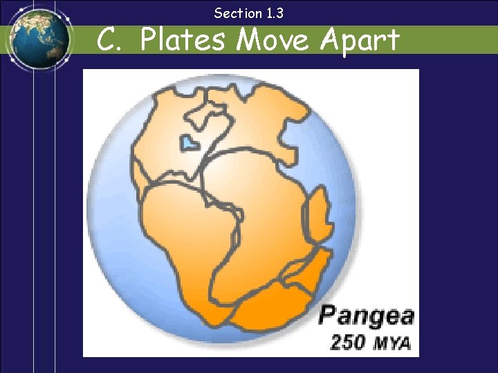 Section 1. 3 C. Plates Move Apart 