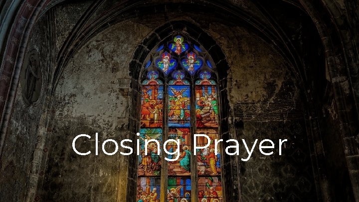 Closing Prayer 