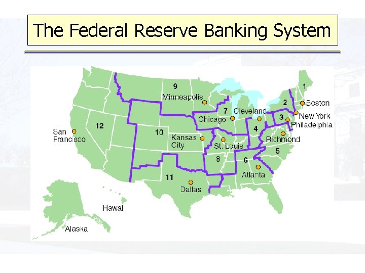 The Federal Reserve Banking System 