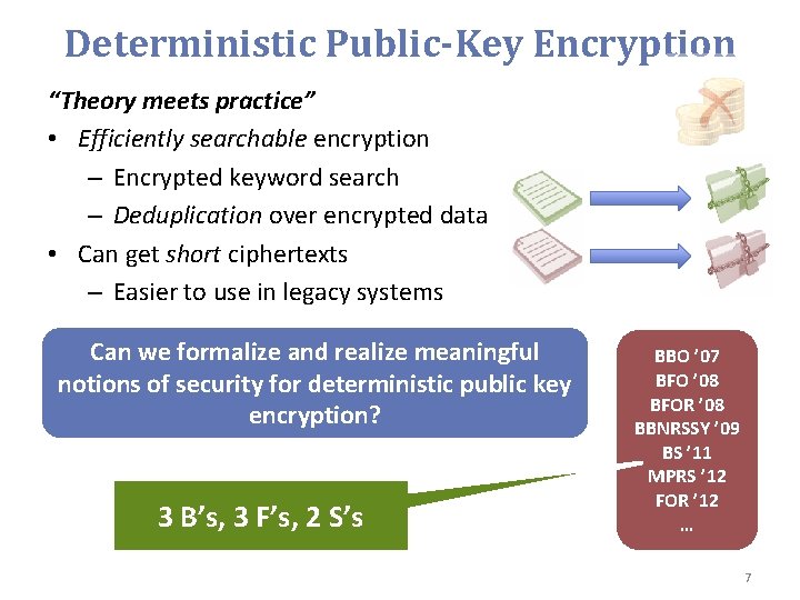 1 Breaking the Adaptivity Barrier for Deterministic PublicKey