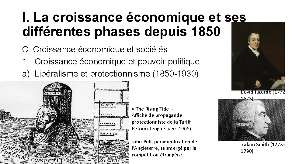 I. La croissance économique et ses différentes phases depuis 1850 C. Croissance économique et
