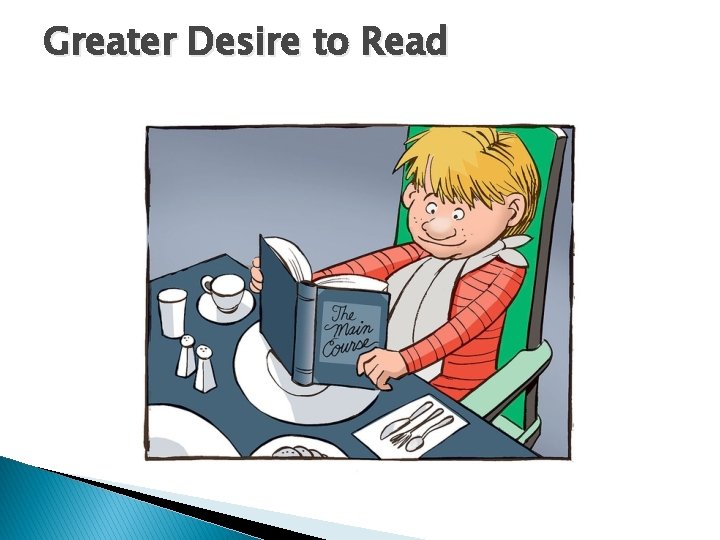 Greater Desire to Read 