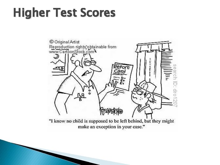 Higher Test Scores 