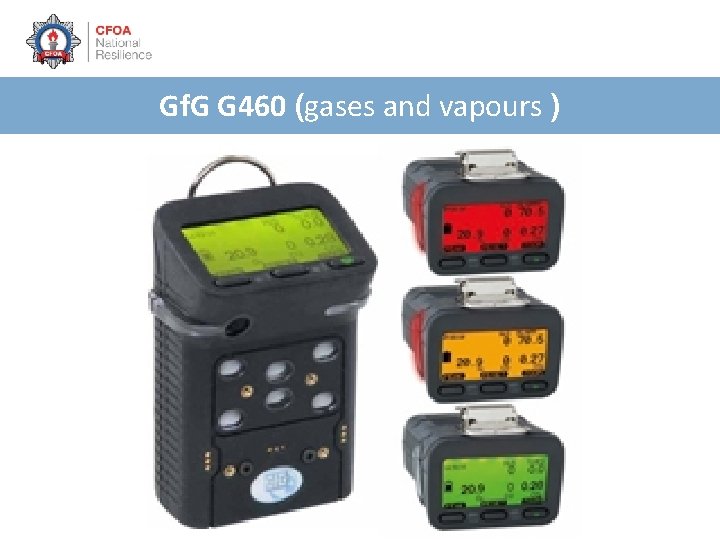 Gf. G G 460 (gases and vapours ) 