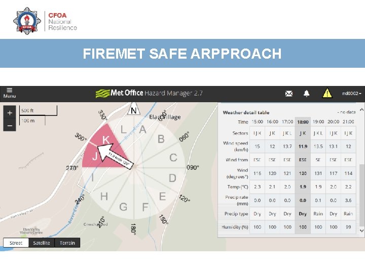 FIREMET SAFE ARPPROACH 