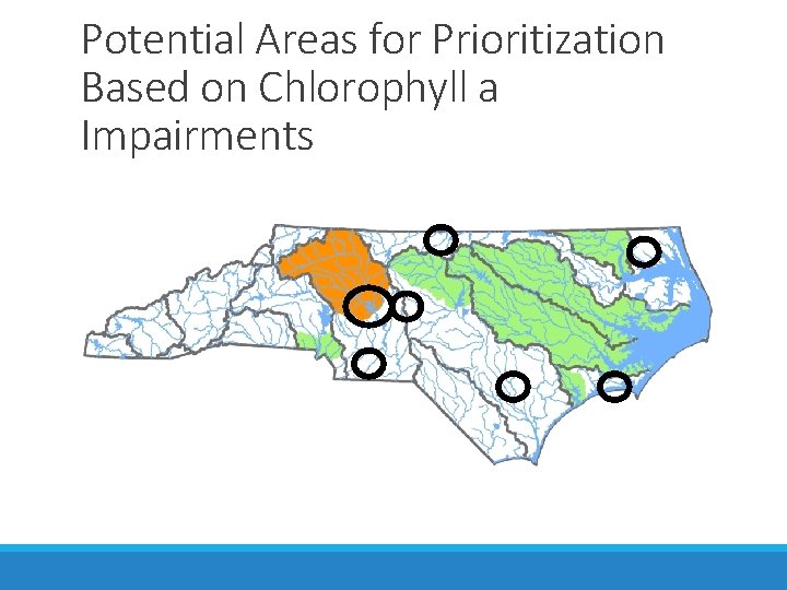 Potential Areas for Prioritization Based on Chlorophyll a Impairments 