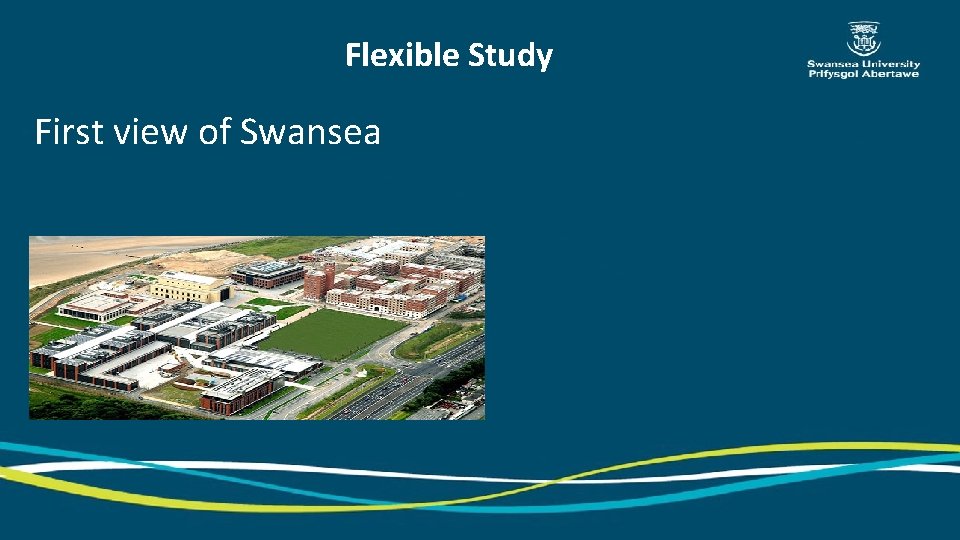 Flexible Study First view of Swansea 