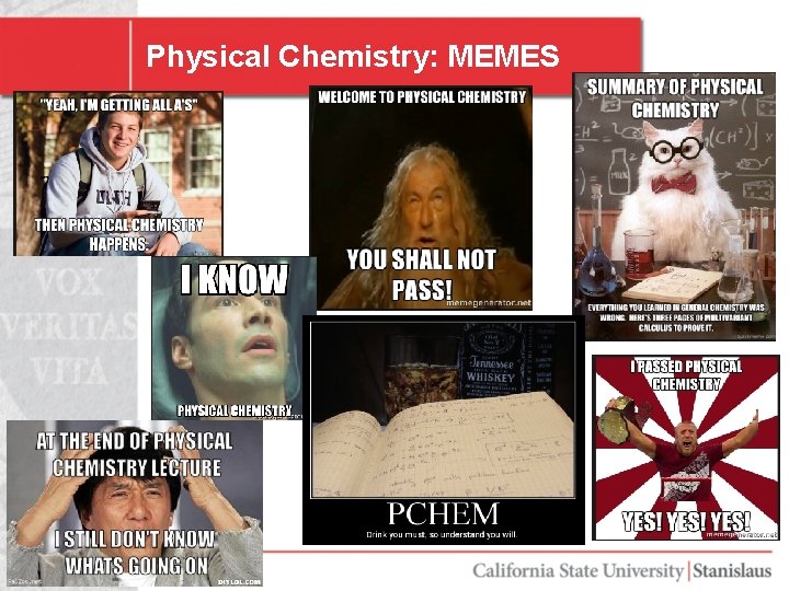 Physical Chemistry: MEMES 