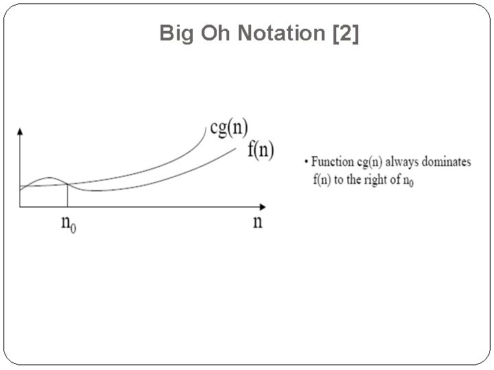 Big Oh Notation [2] 15 