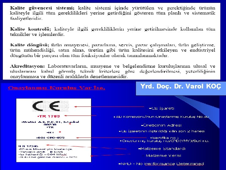 Yrd. Doç. Dr. Varol KOÇ 