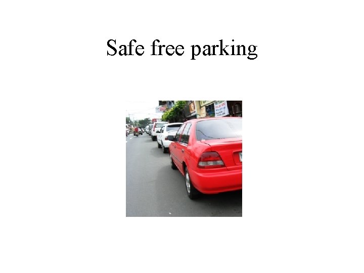 Safe free parking 