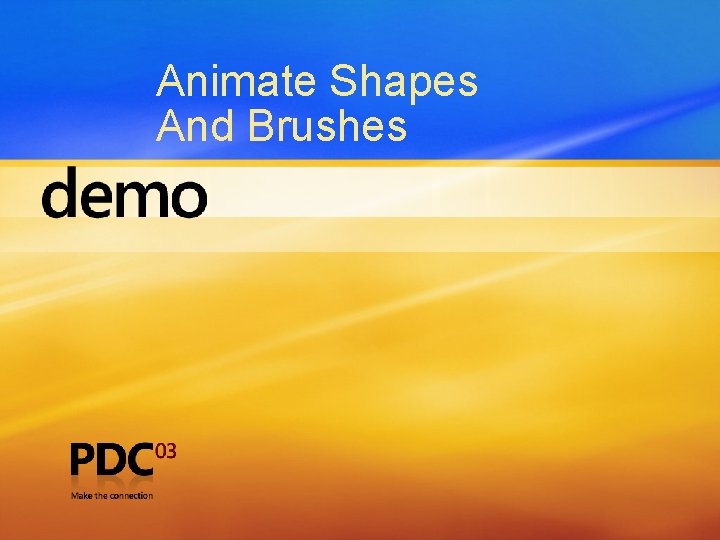 Animate Shapes And Brushes 