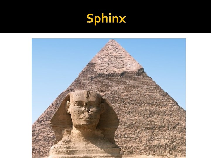 Sphinx 