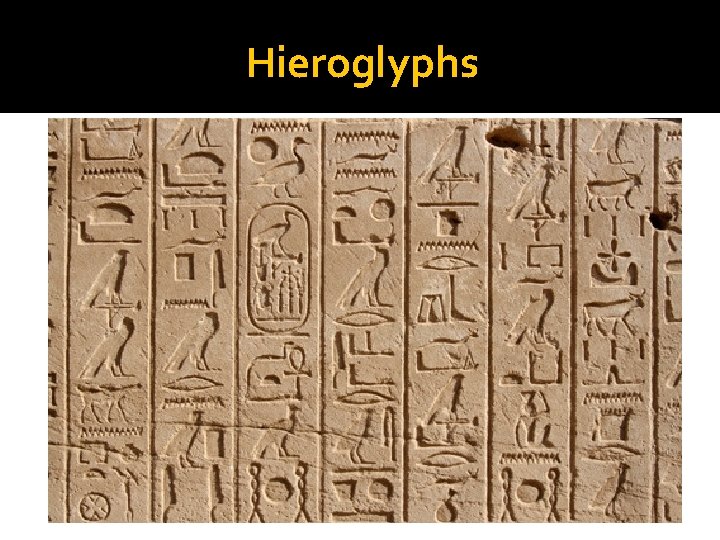 Hieroglyphs 