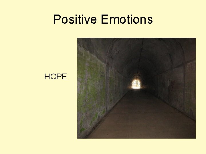 Positive Emotions HOPE 