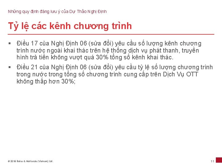 Những quy định đáng lưu ý của Dự Thảo Nghị Định Tỷ lệ các