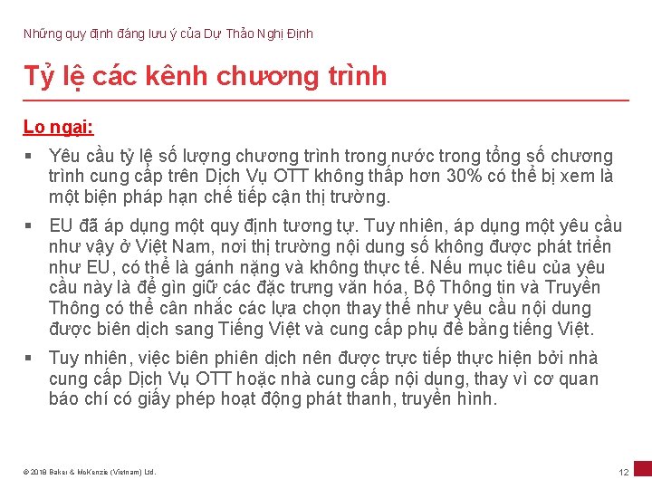 Những quy định đáng lưu ý của Dự Thảo Nghị Định Tỷ lệ các