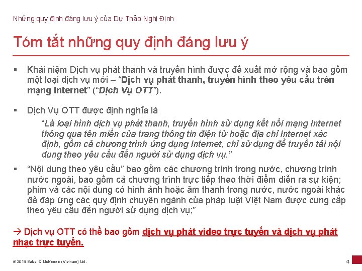 Những quy định đáng lưu ý của Dự Thảo Nghị Định Tóm tắt những