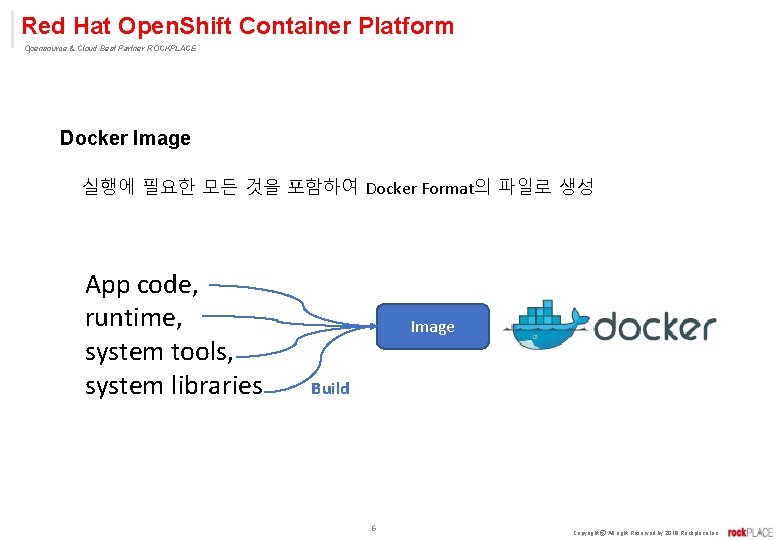 Red Hat Open. Shift Container Platform Opensource & Cloud Best Partner ROCKPLACE Docker Image