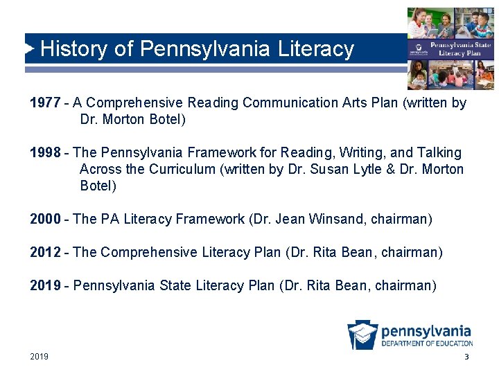 History of Pennsylvania Literacy 1977 - A Comprehensive Reading Communication Arts Plan (written by History of Pennsylvania Literacy 1977 - A Comprehensive Reading Communication Arts Plan (written by