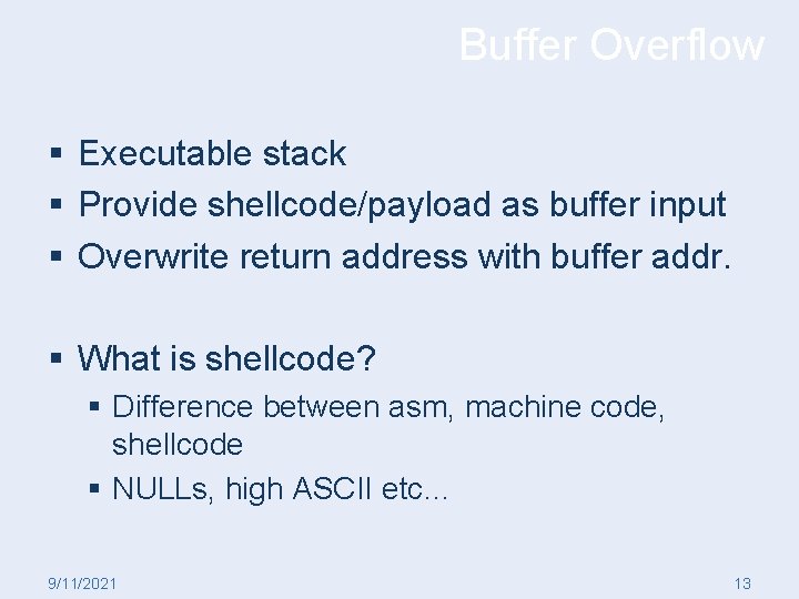 buffer overflow - shellcode Images High Quality Grahic Buffer Overflows Ian Kayne For School of Computer